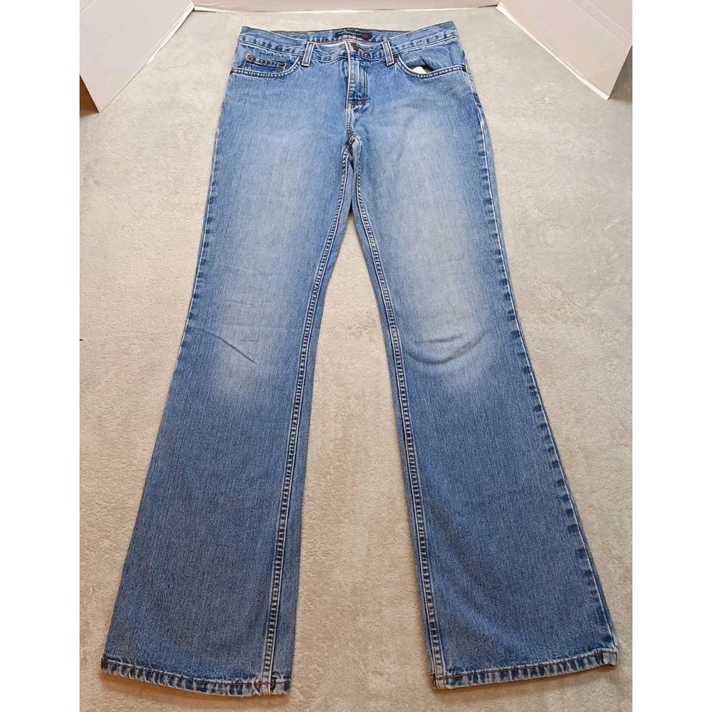 American Eagle Outfitters Y2K Women's Blue Jeans Boot Size 6 Long Style 7621-L.
